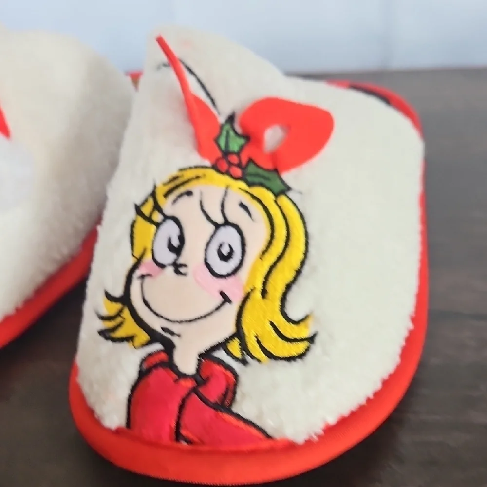 Grinch Christmas Slippers